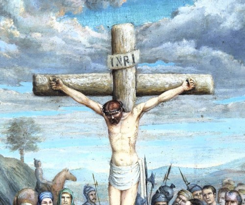 18th century - Crucifixion of  Christ - France, Limoges late 18th century